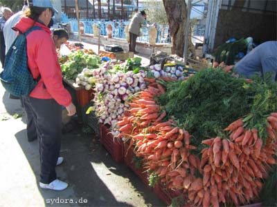 Gemüsebasar Ajim auf Djerba